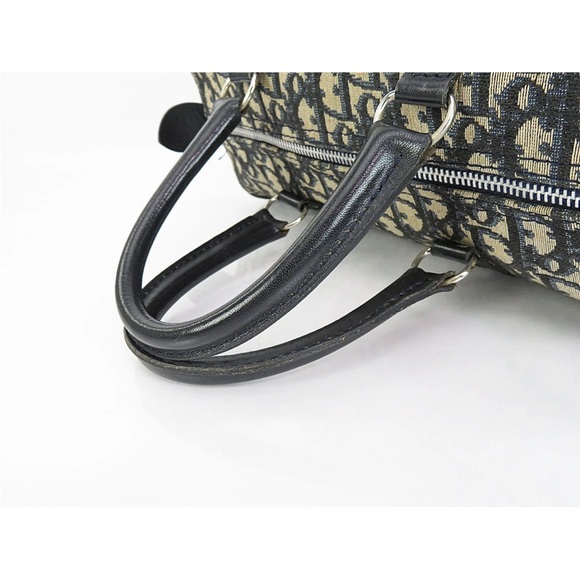 Dior Black and Cream Monogram Tote - Picture 7 of 16